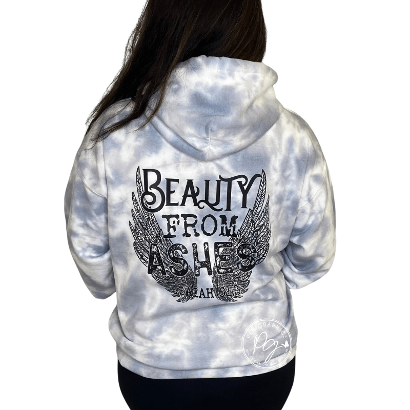 Unisex Beauty For Ashes Zip Hoodie